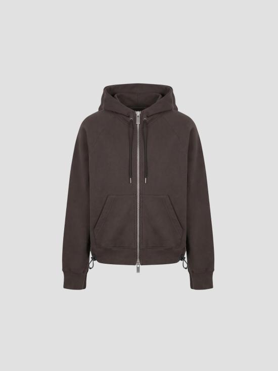 26FW 사카이 후드 티셔츠 2608684 501 KHAKI