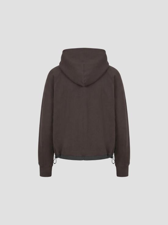 26FW 사카이 후드 티셔츠 2608684 501 KHAKI - SACAI