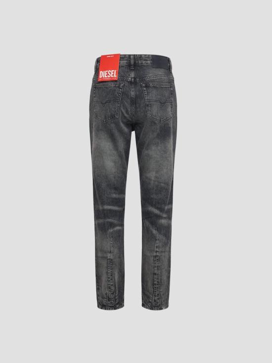26FW 디젤 스트레이트 팬츠 A2610109R33 02 BLACK DENIM - DIESEL