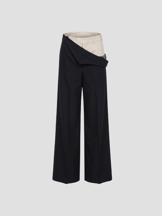 26FW 로에 스트레이트 팬츠 42130067 001 BLACK