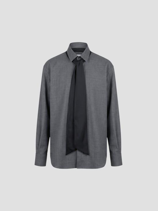 26FW 사카이 셔츠 2608686 301 GRAY