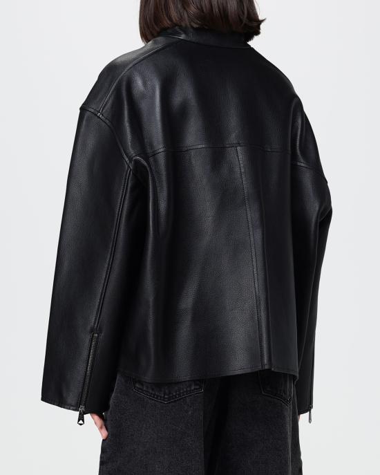 26FW 폴 스미스 가죽 자켓 W1R 540JL W11294 79 NERO - PAUL SMITH