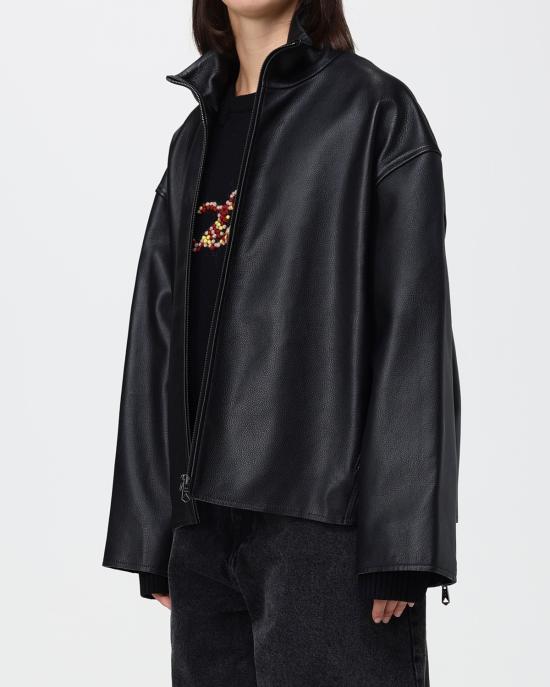 26FW 폴 스미스 가죽 자켓 W1R 540JL W11294 79 NERO - PAUL SMITH