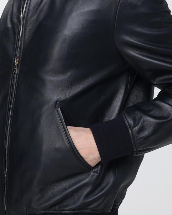 26FW 폴 스미스 가죽 자켓 M1R 280U T01388 49A BLU NAVY - PAUL SMITH