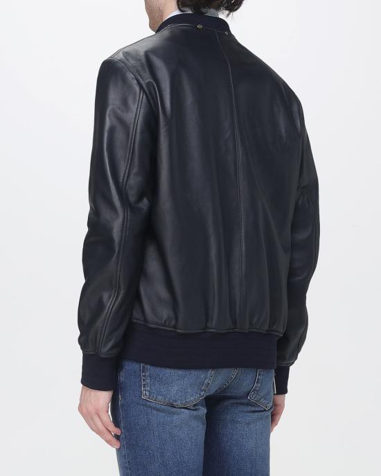 26FW 폴 스미스 가죽 자켓 M1R 280U T01388 49A BLU NAVY - PAUL SMITH