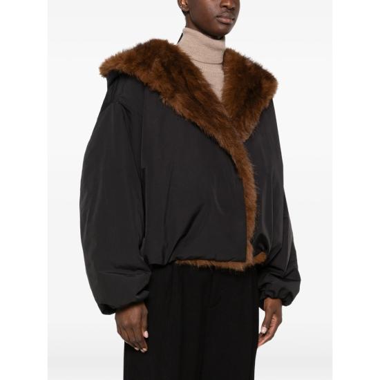 26FW 엘레 자켓 EFW260126 NERO BLACK BROWN - ELEH