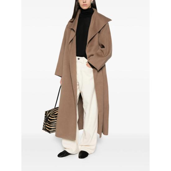26FW 알마다 라벨 코트 6511 KAITY TAN BROWN - ALMADA LABEL