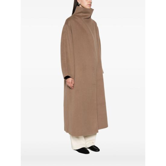 26FW 알마다 라벨 코트 6511 KAITY TAN BROWN - ALMADA LABEL