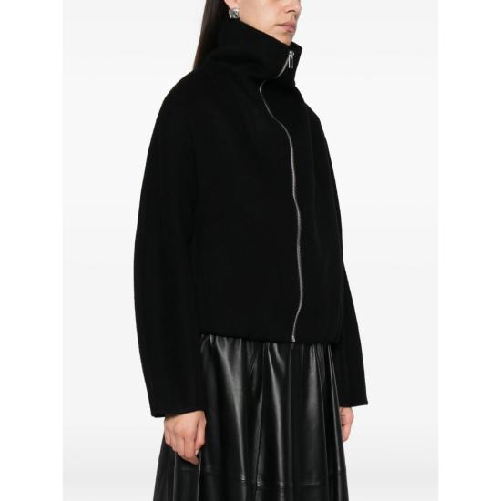 26FW 알마다 라벨 봄버 자켓 6516 LINDY BLACK - ALMADA LABEL