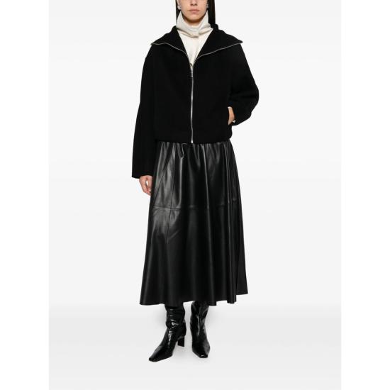 26FW 알마다 라벨 봄버 자켓 6516 LINDY BLACK - ALMADA LABEL
