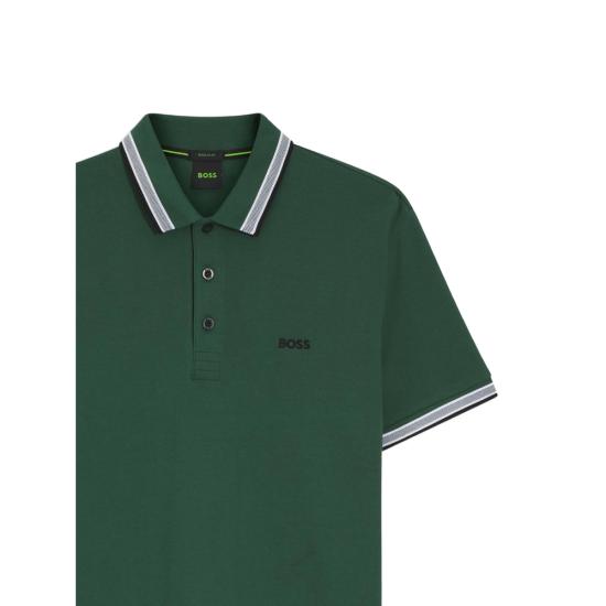 26FW 보스 폴로 티셔츠 50469055 365 GREEN - BOSS