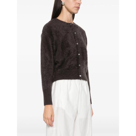 26FW 알마다 라벨 가디건 4714 COCO CHOCO BROWN - ALMADA LABEL