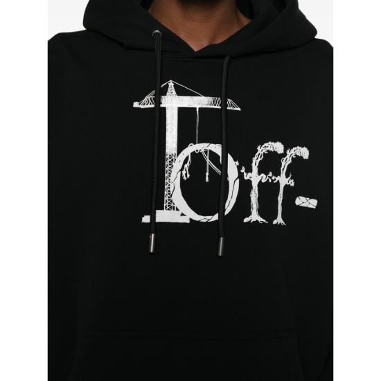 26FW 오프화이트 니트웨어 44MBB085F26 F00F 001 BLACK - OFF WHITE