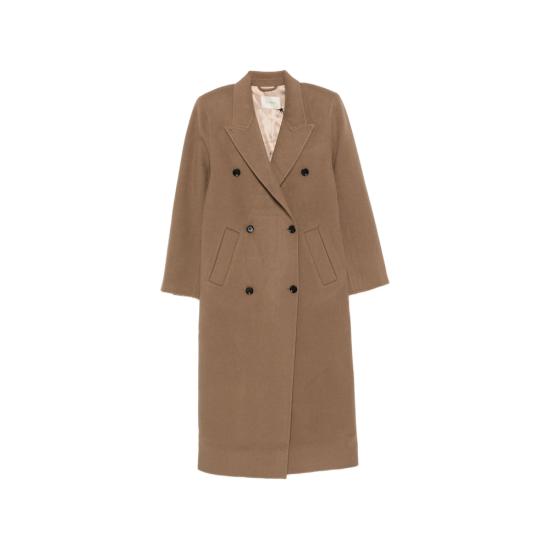 26FW 알마다 라벨 코트 4515 DEJA TAN BROWN