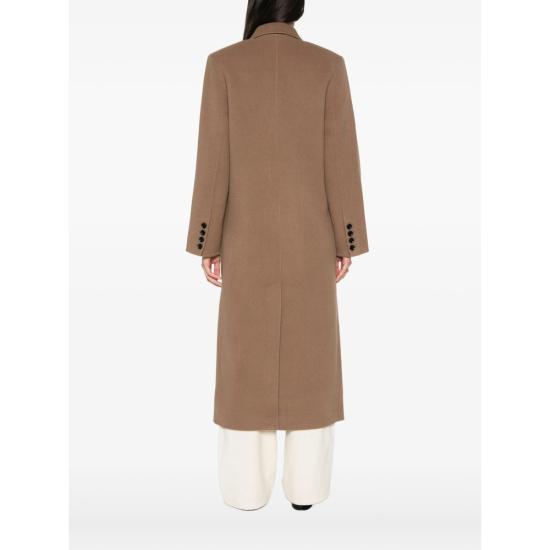 26FW 알마다 라벨 코트 4515 DEJA TAN BROWN - ALMADA LABEL