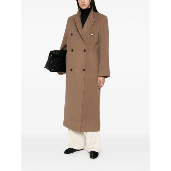 26FW 알마다 라벨 코트 4515 DEJA TAN BROWN - ALMADA LABEL