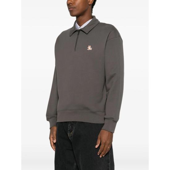 26FW 메종키츠네 니트웨어 MRMJS15KM0341 PAVEM GREY - MAISON KITSUNE