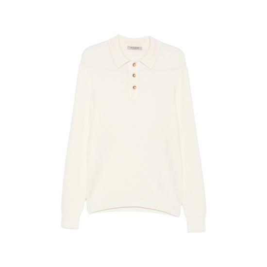 26FW 라 필러리아 폴로 티셔츠 57125 14274 005 WHITE