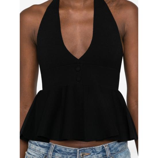 26FW 기마구아스 민소매 티셔츠 SIA TOP BLACK