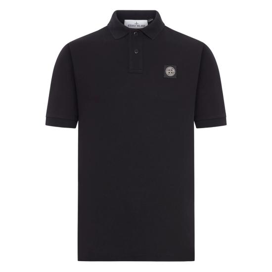 26FW 스톤 아일랜드 폴로 티셔츠 152200008 S0017 V0029 BLACK