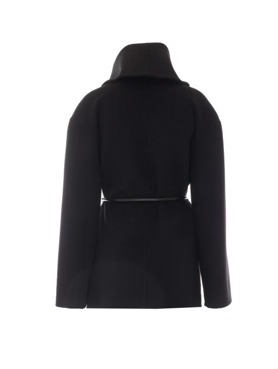 26FW 스포트막스 코트 2622086031600 SPXUGUALE 013 BLACK - SPORTMAX