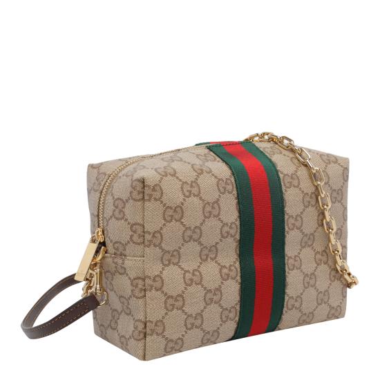 26FW 구찌 웹 미니 캔버스 카메라백 A006XF FAF8R8547 BEIGE - GUCCI