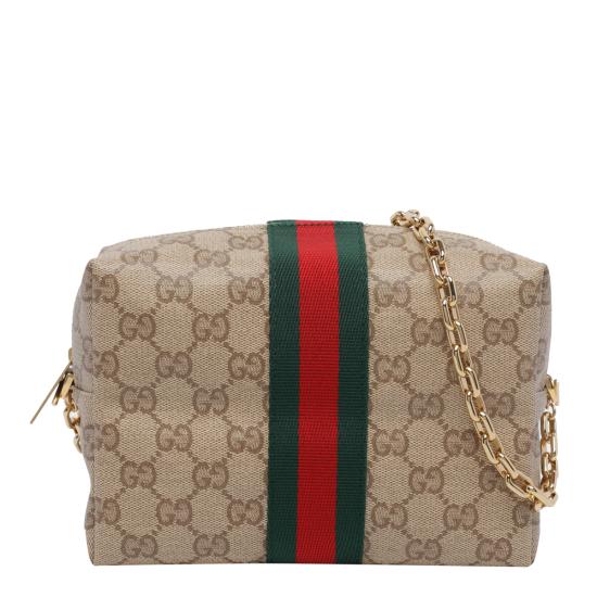 26FW 구찌 웹 미니 캔버스 카메라백 A006XF FAF8R8547 BEIGE