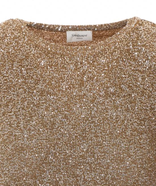 26FW 생로랑 미디 원피스 A000SZ Y77NU2019 BEIGE - SAINT LAURENT