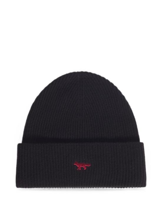 26FW 메종키츠네 비니 MRUWH00 KT1235P199 BLACK