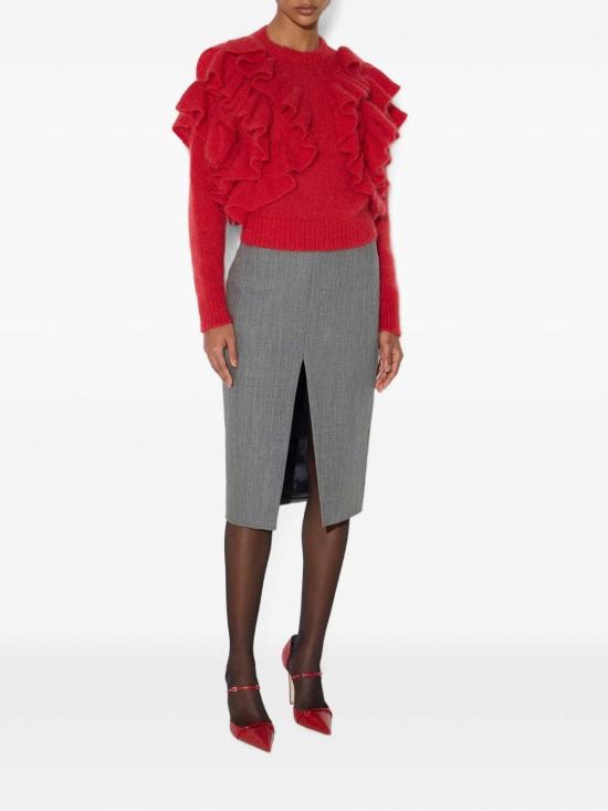 26FW 엘리자베타프랜치 탑 MK42T67E2CG5 RED - ELISABETTA FRANCHI