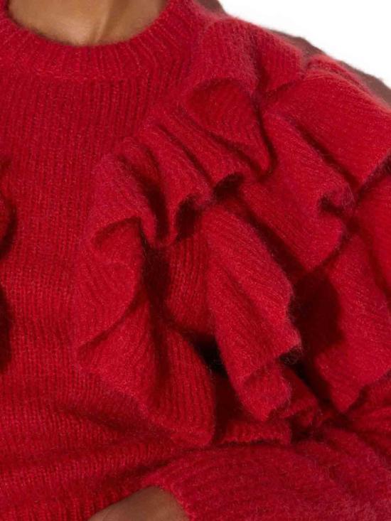 26FW 엘리자베타프랜치 탑 MK42T67E2CG5 RED - ELISABETTA FRANCHI
