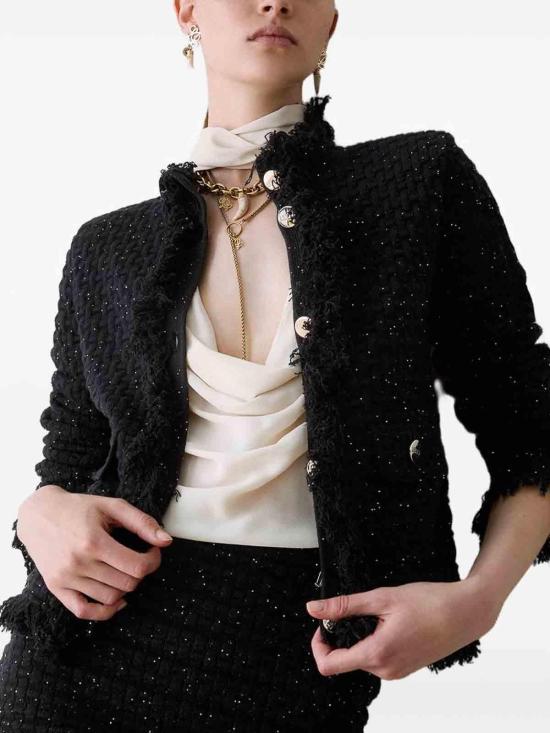 26FW 리우조 가디건 CF6154MS05222222 BLACK - LIU JO
