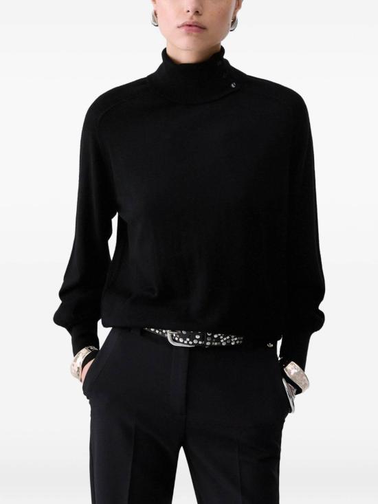 26FW 리우조 탑 CF6039MA82O22222 BLACK - LIU JO
