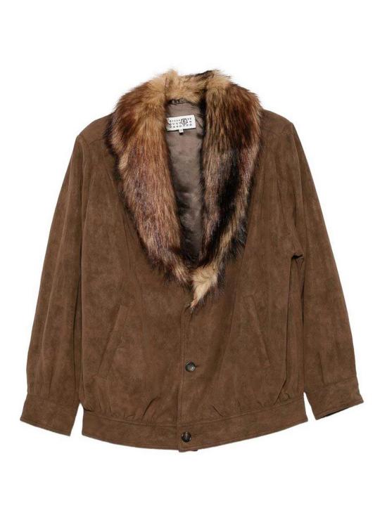 26FW MM6 메종마르지엘라 패딩 S62AN0183M36087139 BROWN