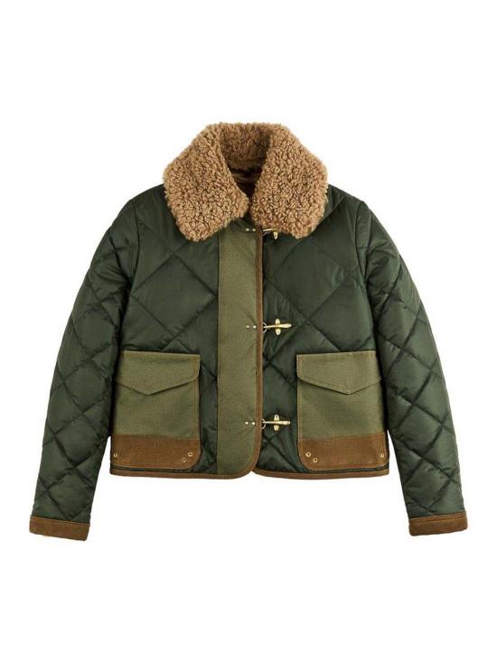 26FW 페이 봄버 자켓 NAW22533400YNV173G GREEN