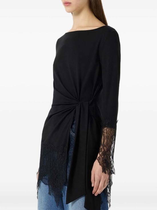 26FW 블루마린 숏팬츠 RF6097J161022222 BLACK - BLUMARINE