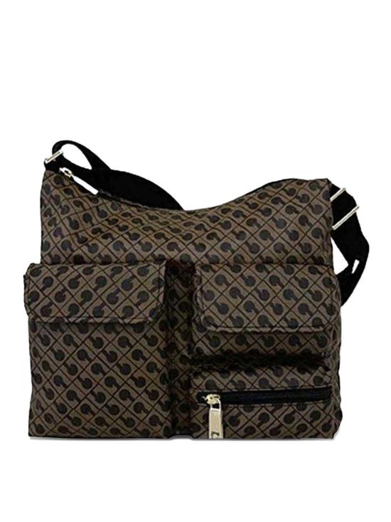 26FW 게라르디니 캐리어 GH0332MEDIUMPOCKETSATCHELTOFFEE BROWN