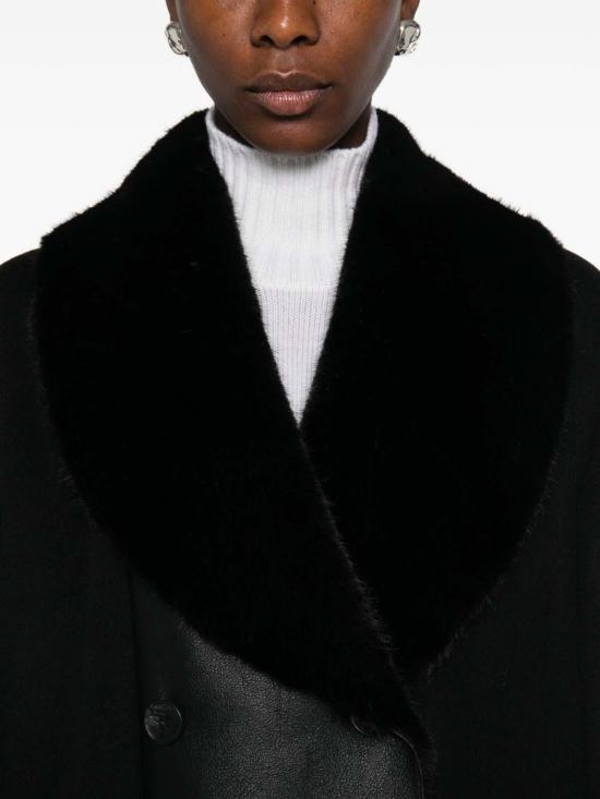 26FW 트윈셋 무스탕 262TT219000006 BLACK - TWINSET