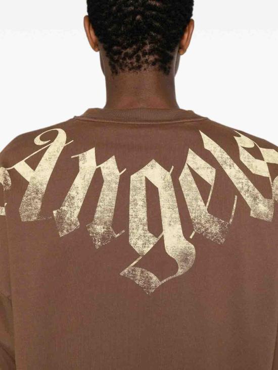 26FW 팜앤젤스 반팔 티셔츠 PAMAA003JR0016019 BROWN - PALM ANGELS