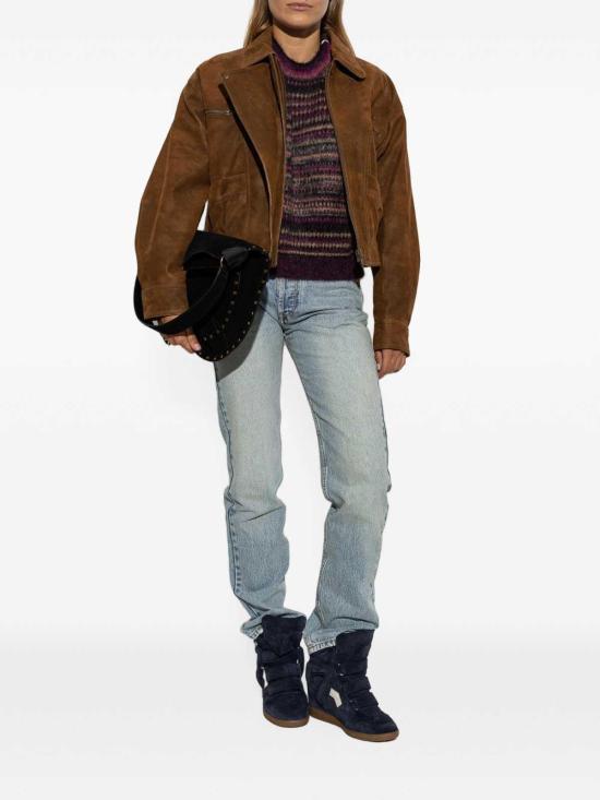 26FW 이자벨마랑에뚜왈 탑 PU0957FAD3L17E86PM PURPLE - ISABEL MARANT ETOILE