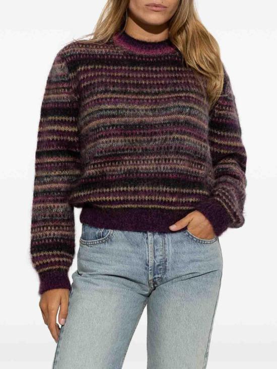 26FW 이자벨마랑에뚜왈 탑 PU0957FAD3L17E86PM PURPLE - ISABEL MARANT ETOILE