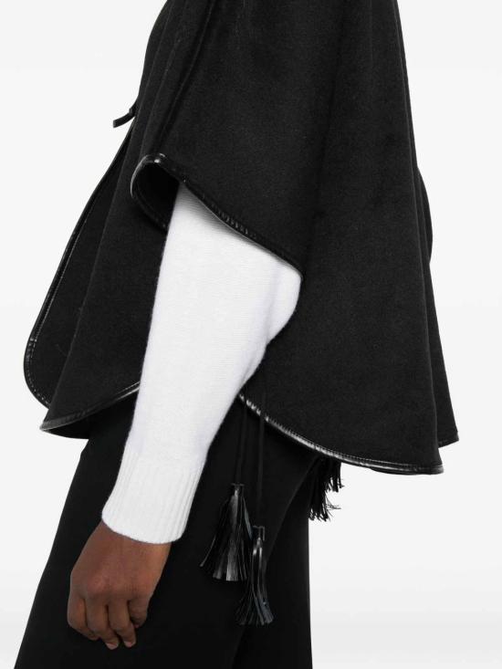 26FW 트윈셋 무스탕 262TO509000006 BLACK - TWINSET