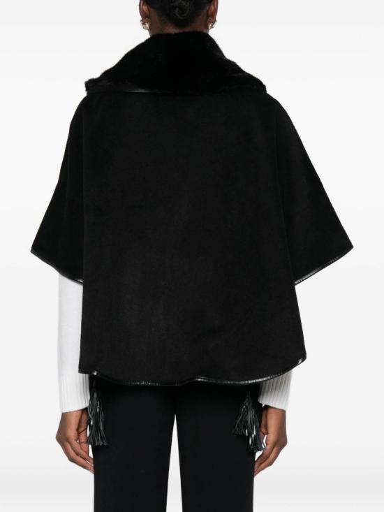 26FW 트윈셋 무스탕 262TO509000006 BLACK - TWINSET