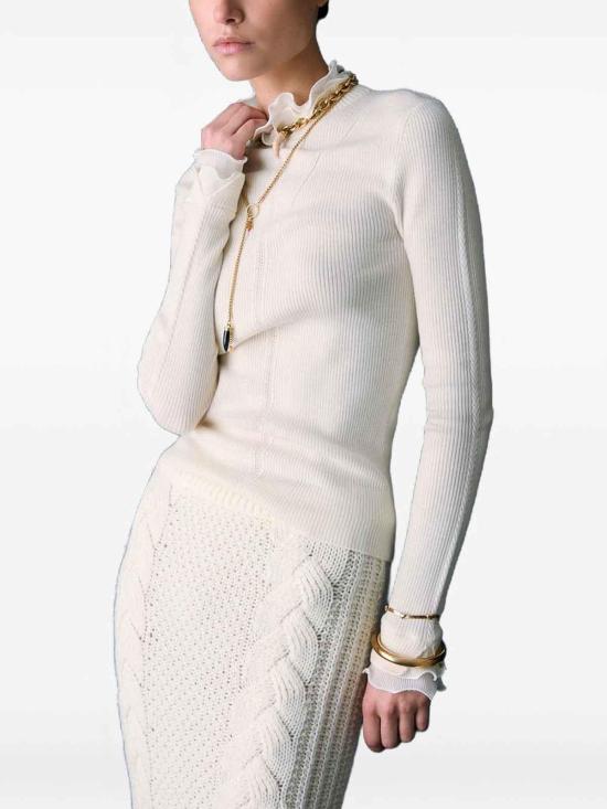 26FW 리우조 탑 CF6043MA82O10701 WHITE - LIU JO