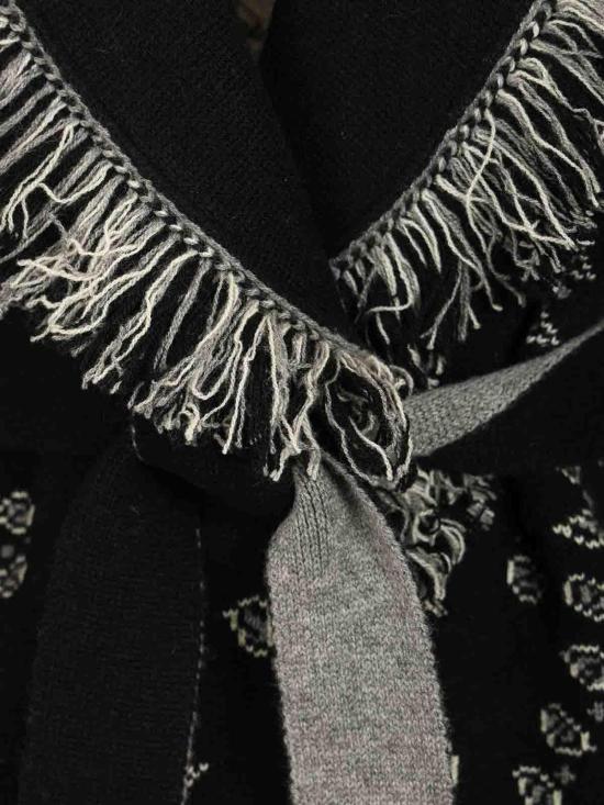 26FW 알라누이 가디건 LWHB064E26KNI0021084 BLACK - ALANUI