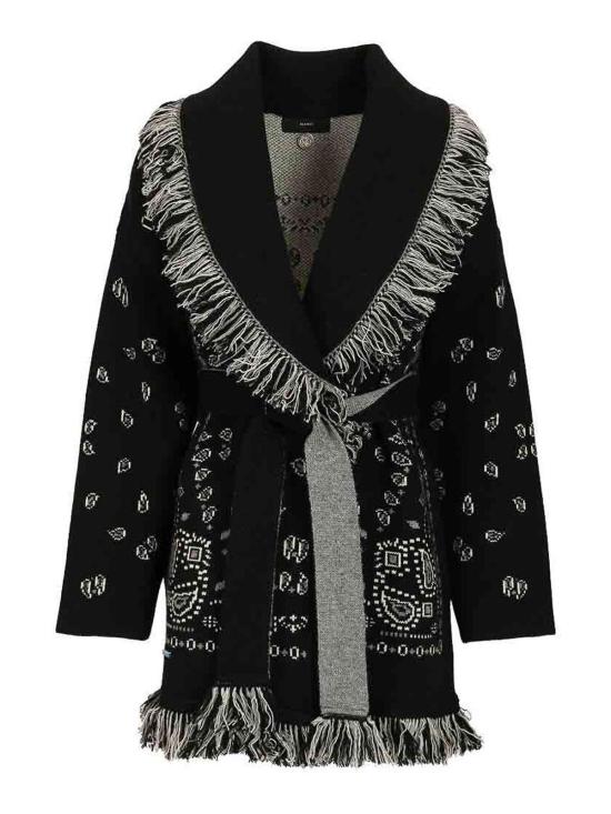 26FW 알라누이 가디건 LWHB064E26KNI0021084 BLACK