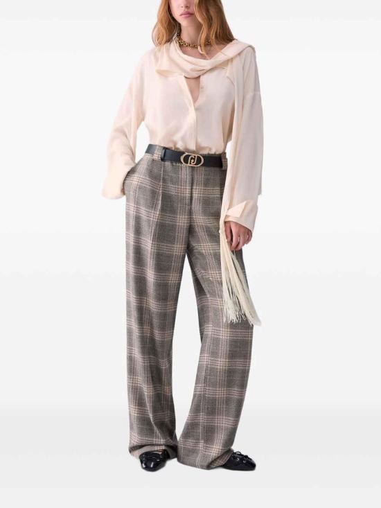 26FW 리우조 셔츠 CF6208T2578X0808 CREAM - LIU JO