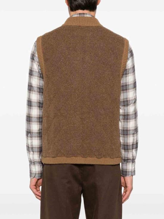 26FW 라크 베스트 QUILTEDGLTYKWVBTAB BROWN - RAKK
