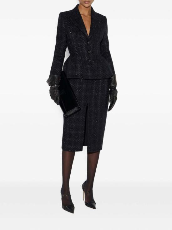 26FW 엘리자베타프랜치 수트 자켓 GI28867E2110 BLACK - ELISABETTA FRANCHI