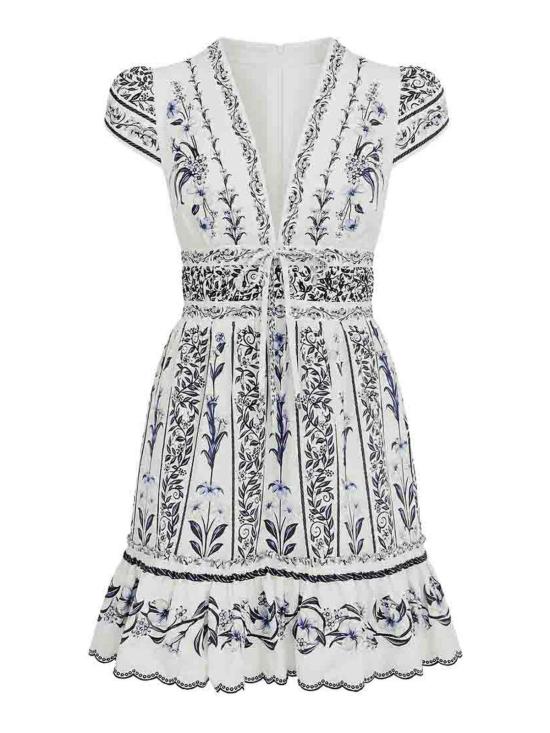 26FW 팜 리오 미디 스커트 35682725208 WHITE